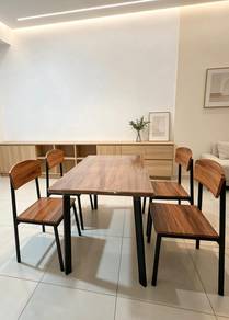 Affordable Pre-Loved Dining Set 1+4@Great Quality