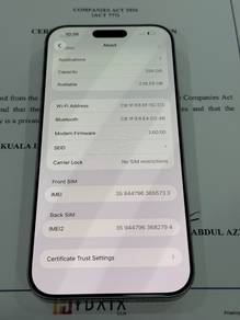iPhone 16 promax 256gb