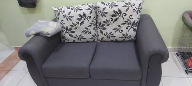 Fabric 2 seater sofa