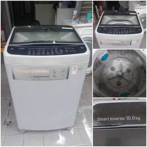 LG smart inverter washing machine mesin basuh 10 k