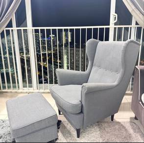 Strandmon (Wingchair + Footstool)