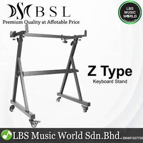 BSL Z Type Folding Z Adjustable Heavy Duty Keyboar