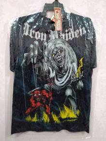 Rare IRON MAIDEN The Number of The beast Overprint