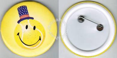 Smiley Happy face #10 Cartoon Button Badge 58mm