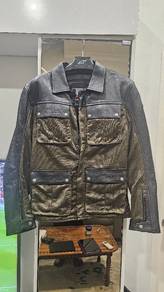 KOMINE JK-170 Cow Leather + Mesh Long jacket 
