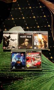 PS3 Games : Batman, Heavy Rain, Last of Us, Wall-E