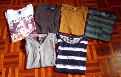 H & M Tee Shirts - LOT 6 Pcs