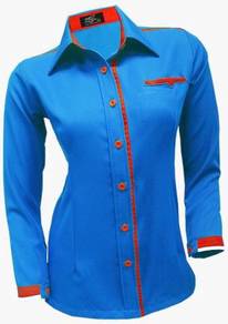 Baju Korporat Kemeja Mr2 PolyCotton Ladies FC-991Q