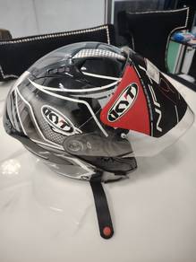 KYT TT-Course Gear Black/Red