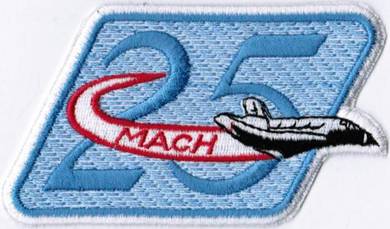 NEW NASA Astronaut Mach 25 Speed Space Patch