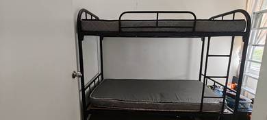 Bunk Bed with Mattresses for sale - Like New