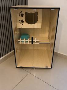 Cage Kayu Kaca