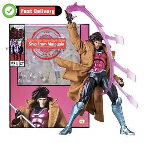 Ct Toys Gambit Mafex 131 X-Men SHF Joints Movable
