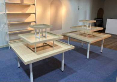 Square Retail Display Table
