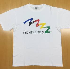 Sydney 2000 Olympic White Tee Used