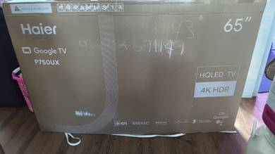 Haier QLED 4K Tv 65"
