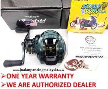 Seahawk patriot 103shl baitcasting bc casting reel