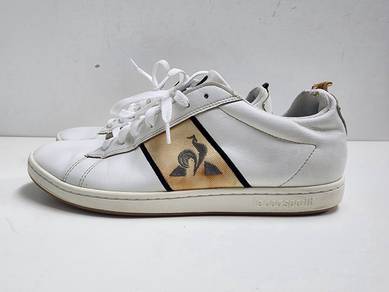 [9UK] Leather Le Coq Sportif Courtclassic Twill Sn