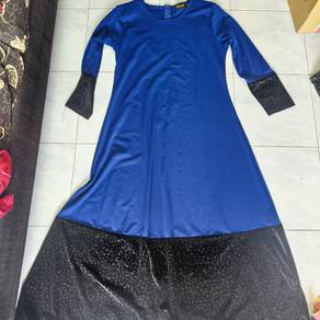 jubah biru 