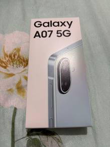 samsung A07 5G 8+256gb new sealed 