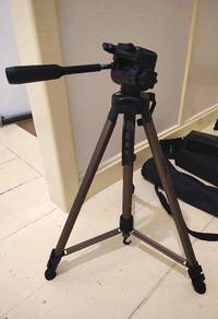 Nikon and Vivitar camera tripods 