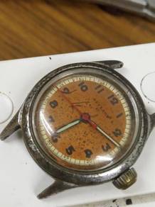 Vintage Seeland silver ilitary watch