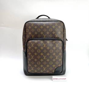 Preloved LV Monogram Macassar Dean Backpack