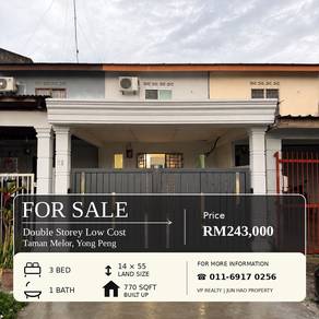 2-storey Terraced House For Sale in Yong Peng,JHR
