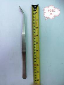 Metal Tweezer 25cm Fish Aquarium Ikan Akuarium