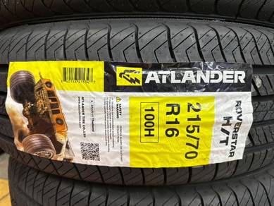 215/70/16 Atlander Roverstar HT Thailand 2026 Tyre