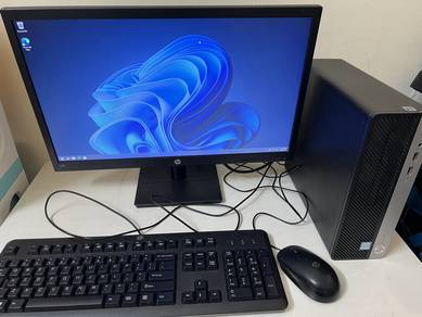 HP ProDesk 400 G5 SFF i7 8GB 256GBSSD 21.5 FHD Set