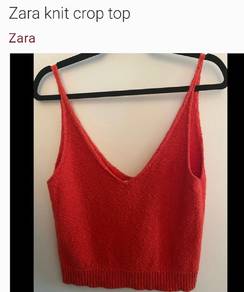 Zara knit camisole