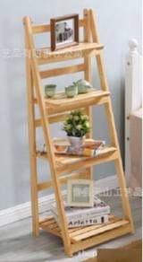 FOLDABLE Wood Plant rack display rack store rack