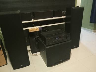 Sherwood amp without Sony speaker