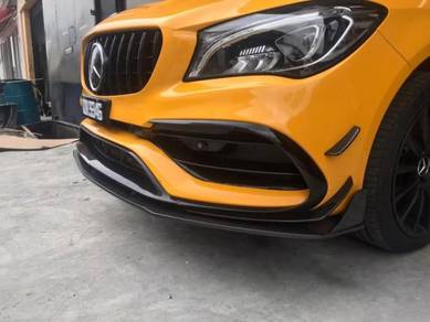 Mercedes Benz W117 CLA45 Facelift Carbon Front lip