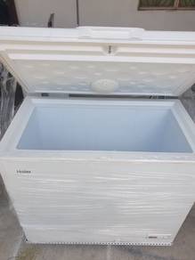 Haier 1 door chest freezer refrigerator peti beku