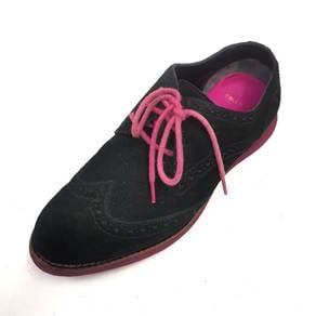 Cole Haan Lunargrand Women's Blue Suede Wingtip
