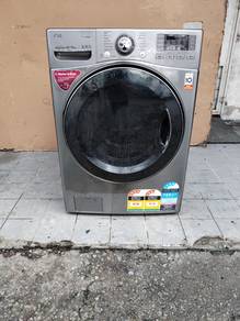 LG 2in1 front load hot washer with dryer 18/10-k