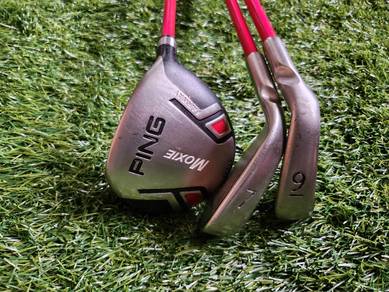 Golf Kid Wood & Iron Ping Moxie Wood 4 and Iron7,9