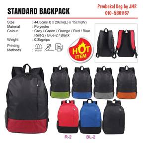 Backpack Bag Galas Beg Sekolah Borong Murah