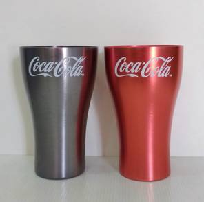 Coca-Cola Aluminium Contour Cups
