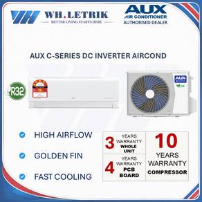 Aux 1hp Inverter  Air Cond + Installation