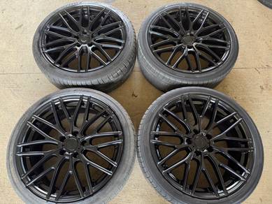 Sport Rim second 18 Raxer cutting siap tayar civic