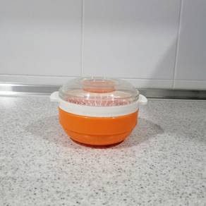 Round Container with Grid & Cover [Preloved]