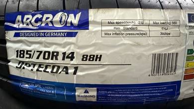 Tayar baru arcron 185/70/14 tahun 26