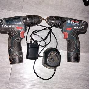 2 Bosch cordless drill for sale 
