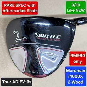 RARE 2 Wood Maruman i4000X Tour AD
