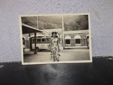 Vintage Photo Penang Hill Lower Train Station