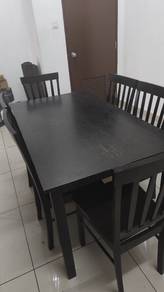 Meja Makan 6 Seated 