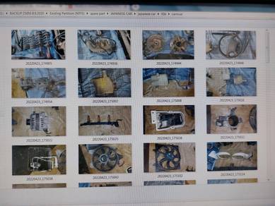 kia carnival / naza ria spare part terpakai